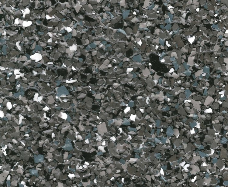 Midnight Granite epoxy flake colour