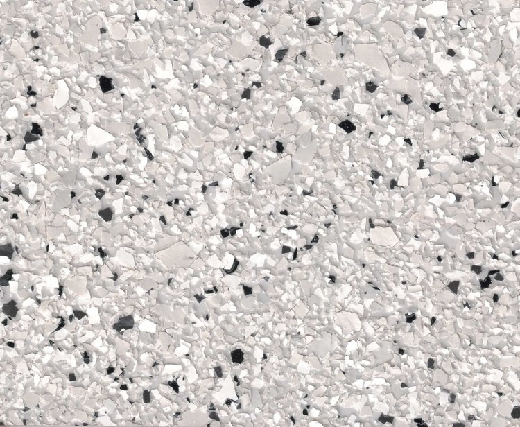 Pearl Granite epoxy flake colour